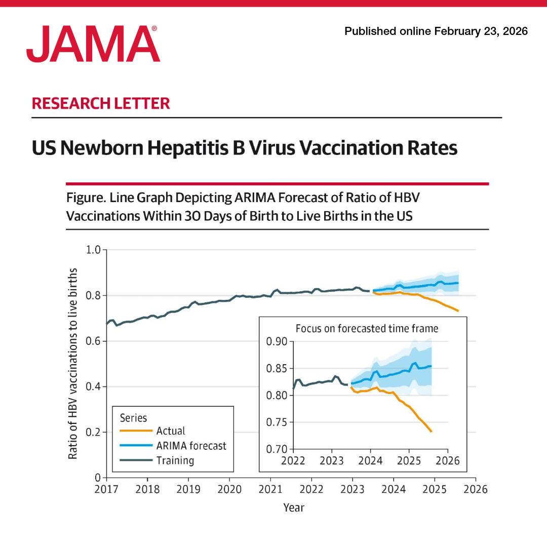 JAMA Pediatrics - From JAMA: Newborn #HepatitisB virus... | Facebook