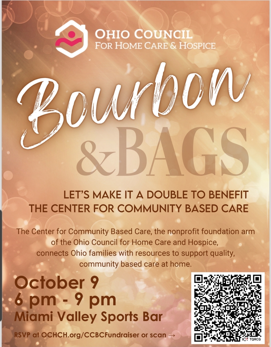 Bourbon & Bags - Benefit for The Center for Community Based Care