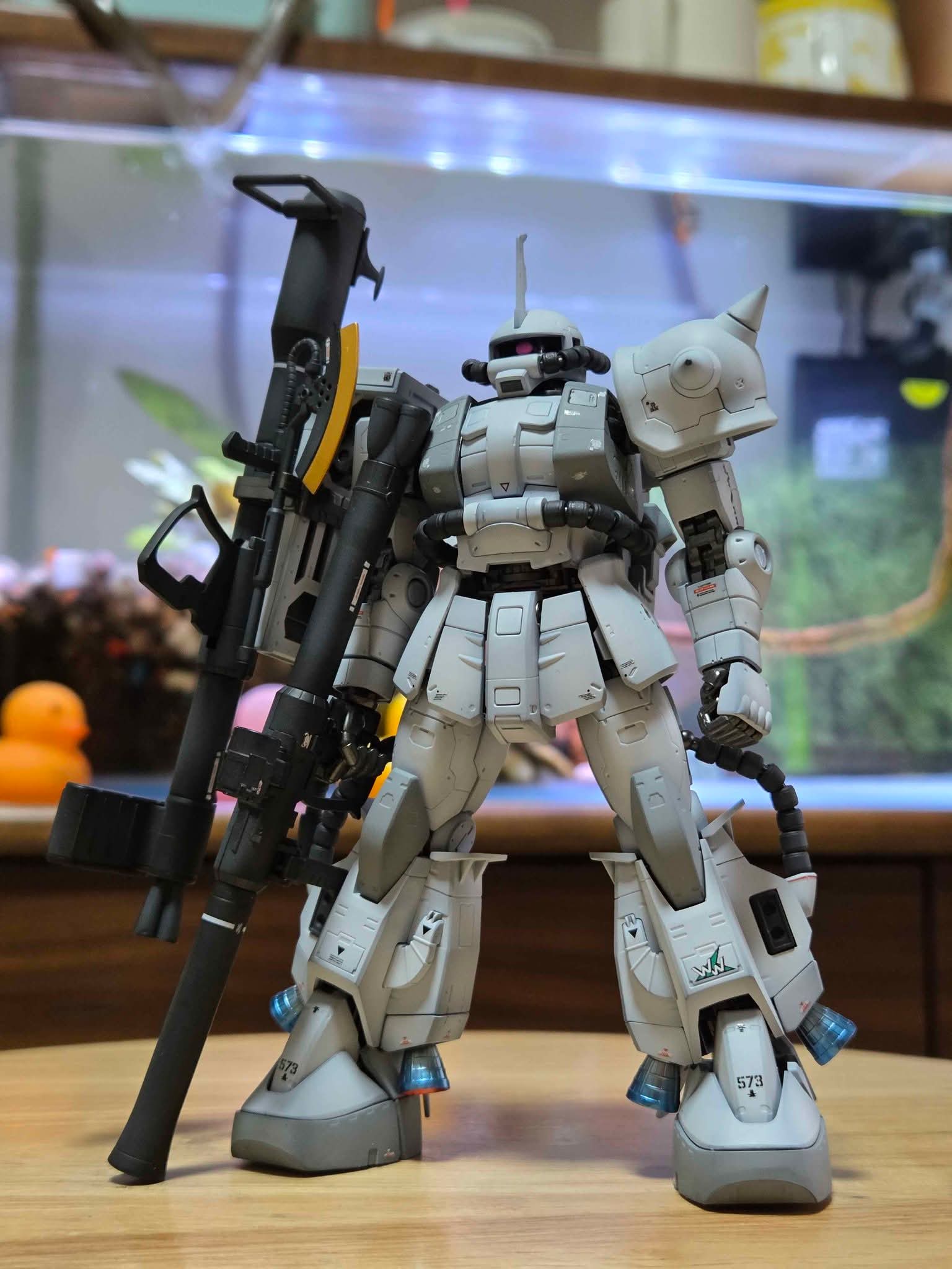 代工成品 RG 1/144 白狼渣古