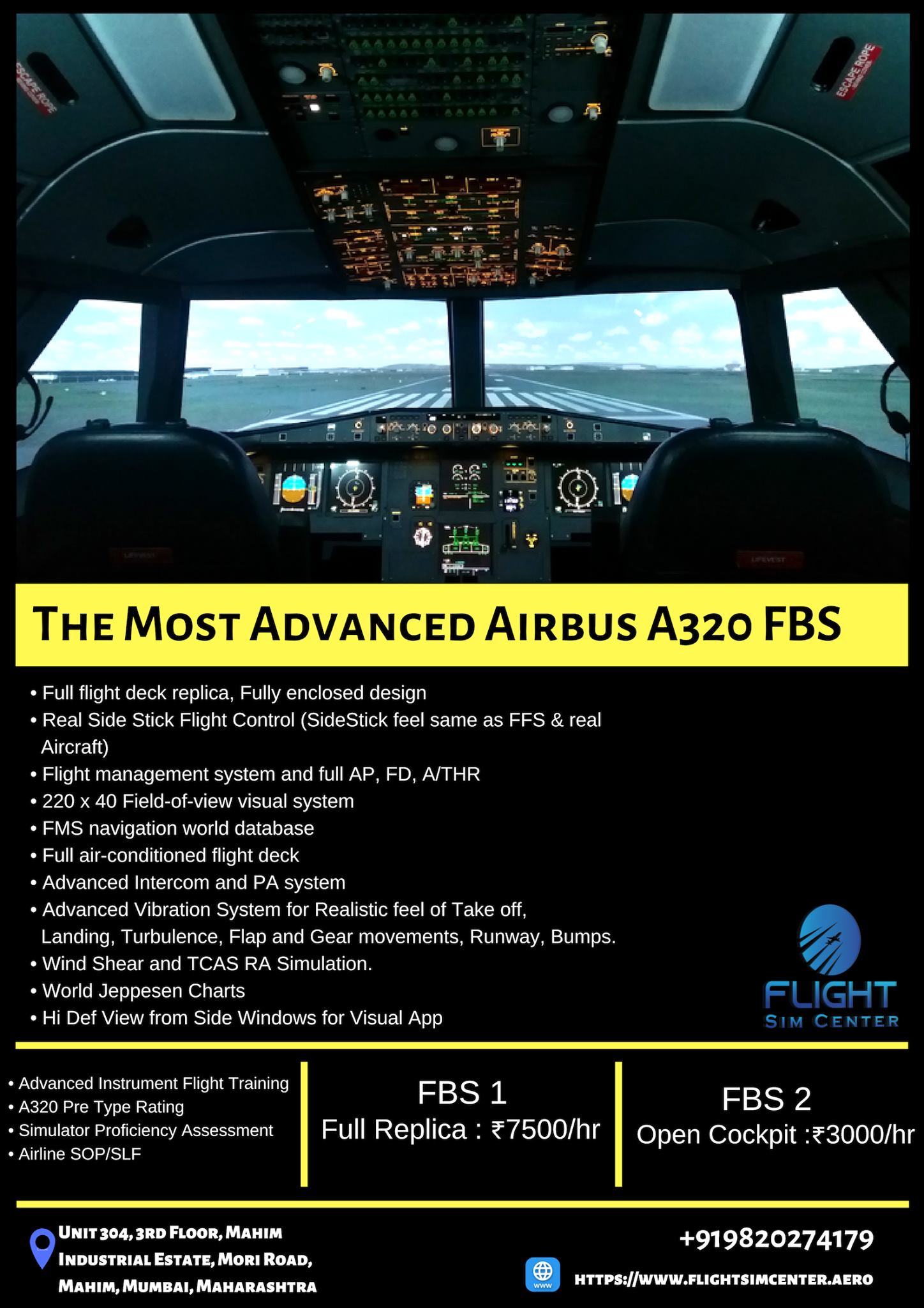 Flight - Flight Sim Center has the most ADVANCED Airbus A320 and Boeing ...