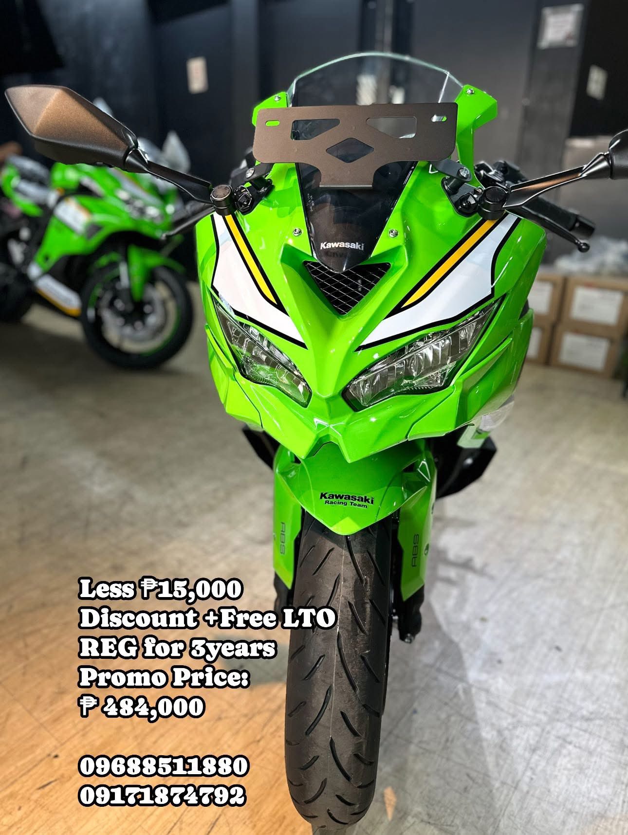 LESS ₱15,000 DISCOUNT!! KAWASAKI ZX-4RR 2025 ❌SRP: ₱499,00
