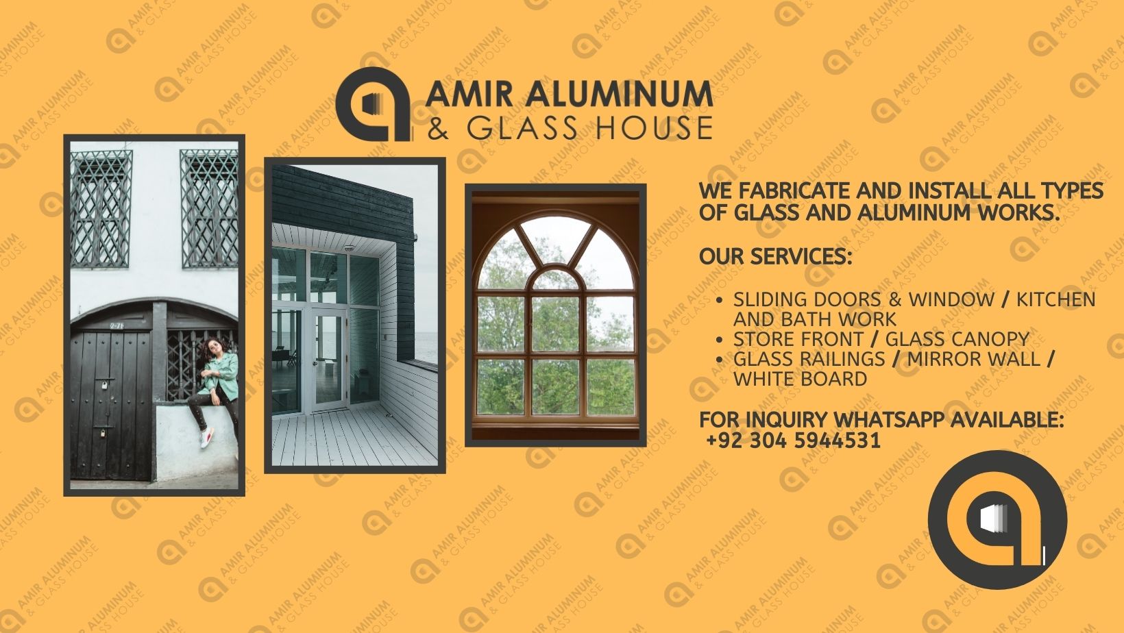 Amir Aluminum & Glass House | Hazro