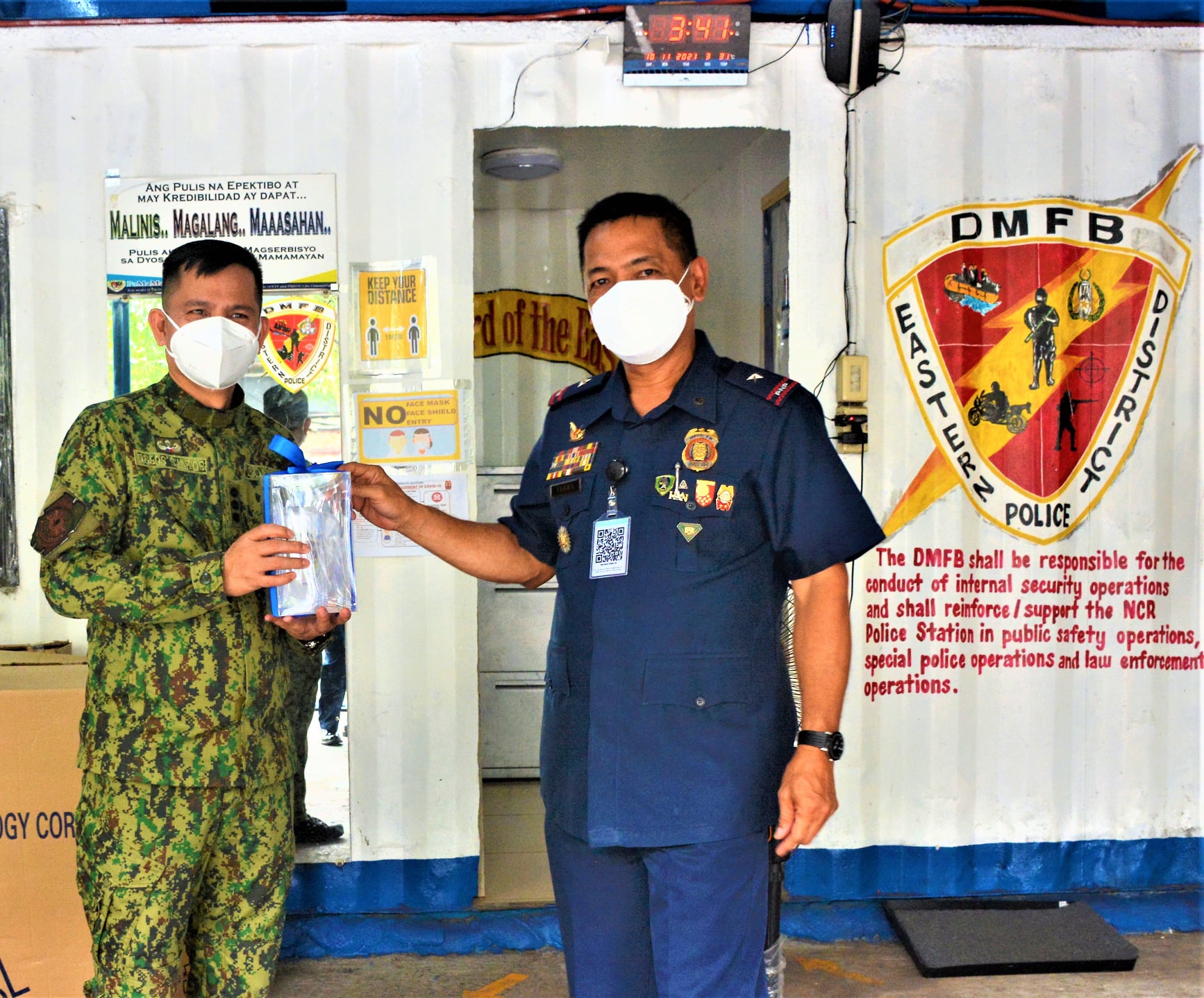 The newly installed District Director of Eastern Police District PBGEN ...