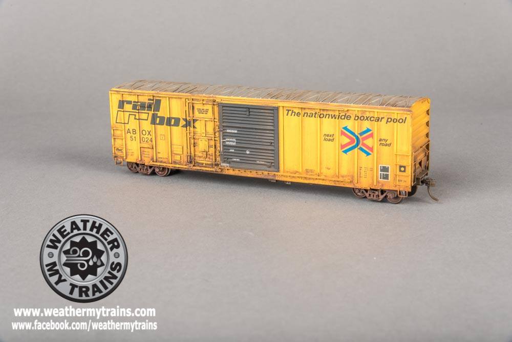 ExactRail FMC 5277 Combo Door Box Car