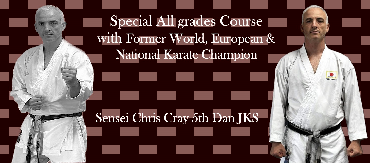 Open All grades Course with Former World, European & National Karate ...