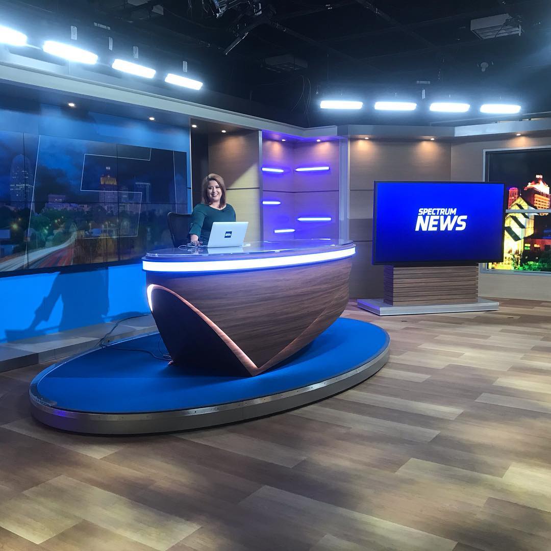 Asal Rezaei Tv - Anchoring tonight from our new set! How...