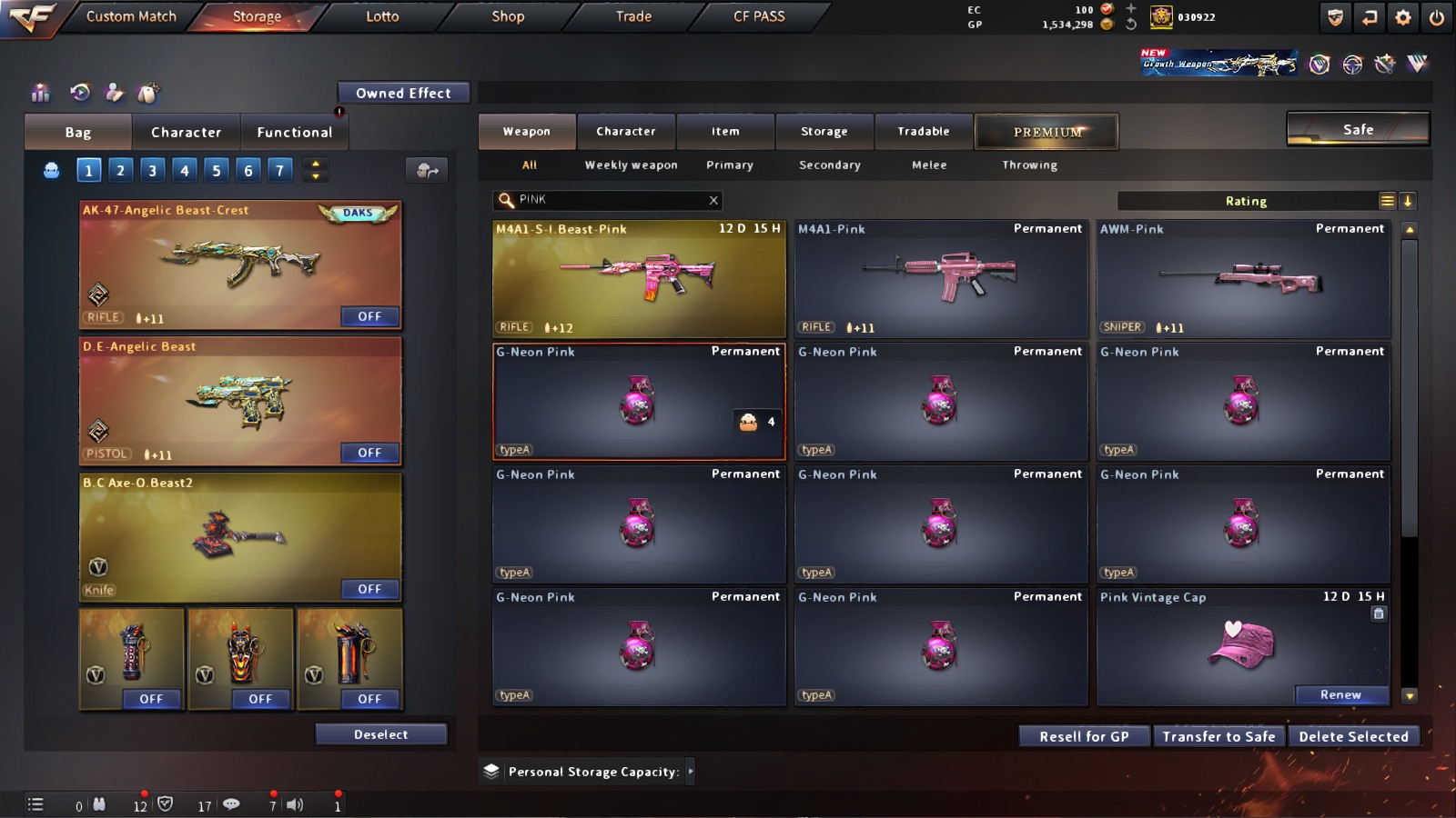 Crossfire Philippines Group 3.0 | M4A1 PINK & AWM PINK