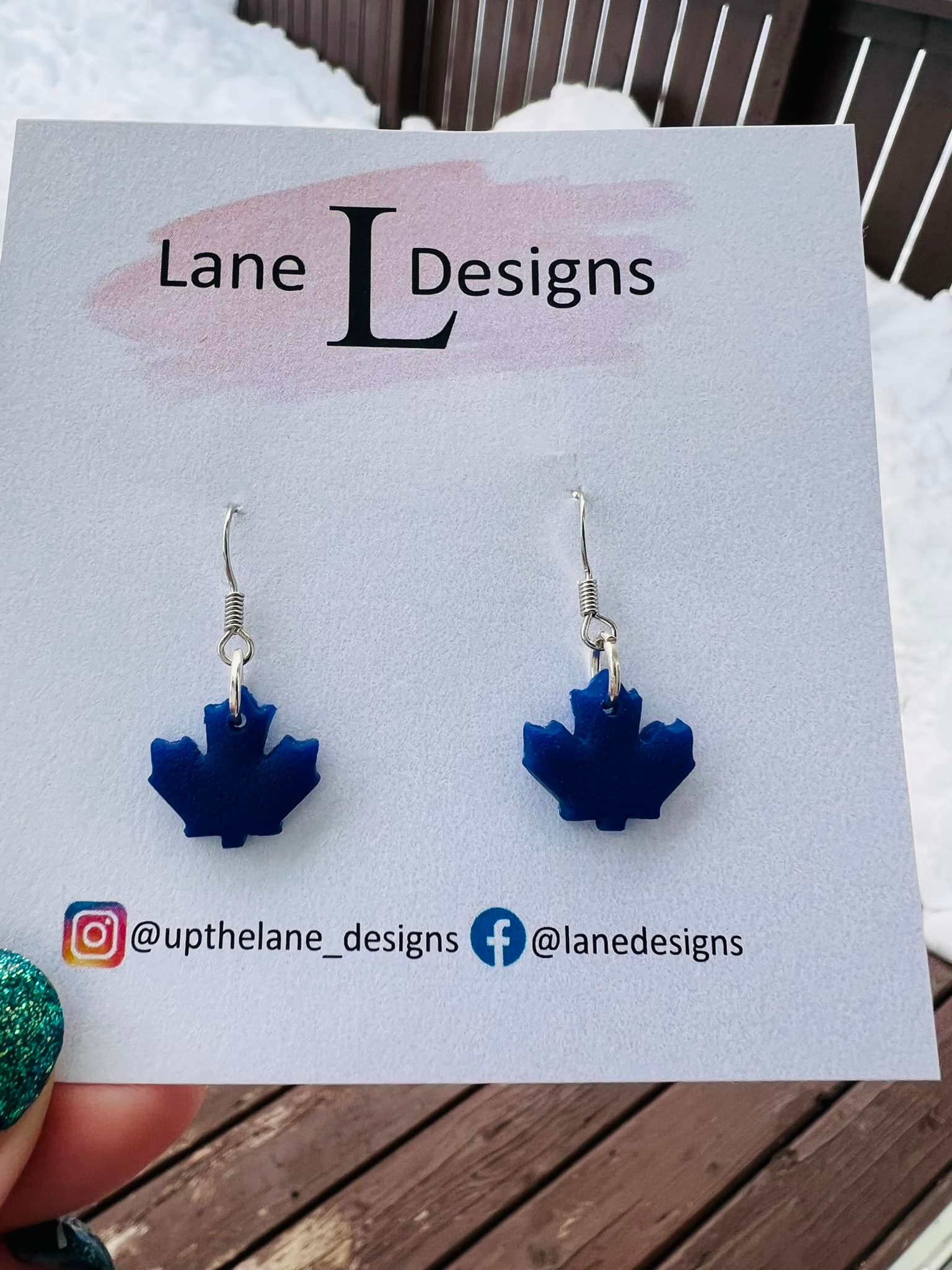 BONSNY Canadian Maple Leaf Acrylic Earrings – Yellow Dangle Charm Earrings, Nickel-Free