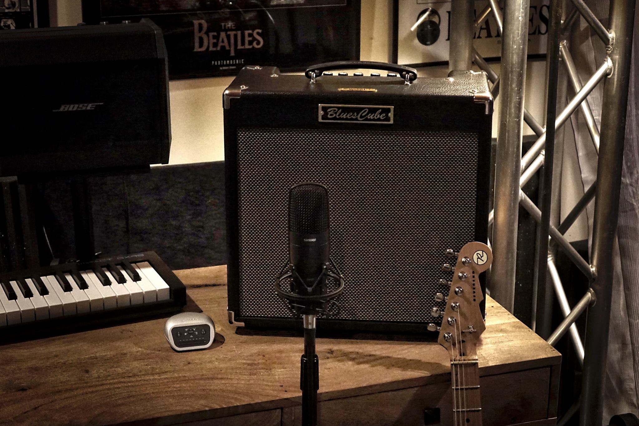Eliot - I am really loving this Roland Blues Cube Hot (Boss drive 