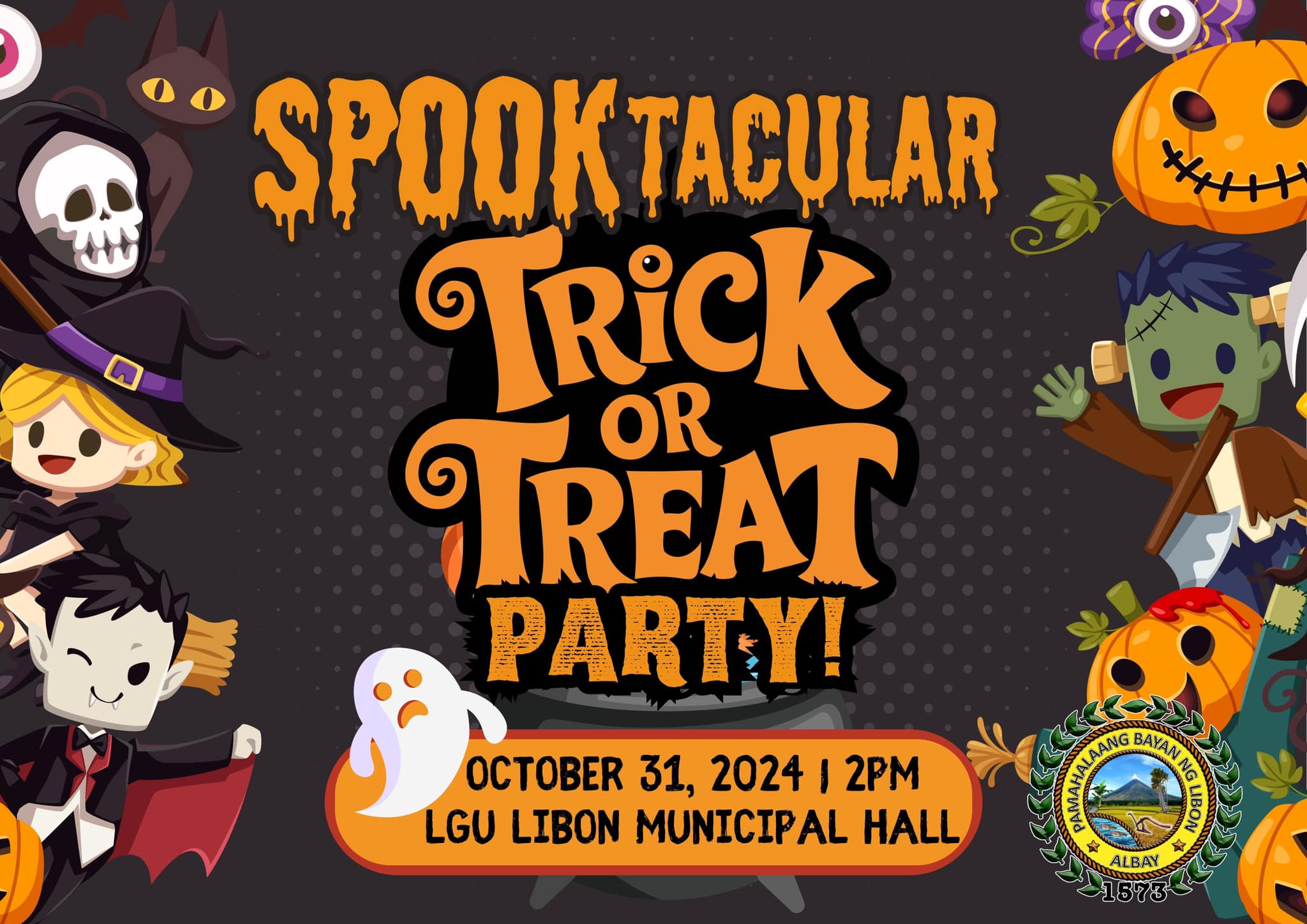 🎃👻 Get ready for a SPOOKTACULAR time!... - Libon Albay Rising | Facebook