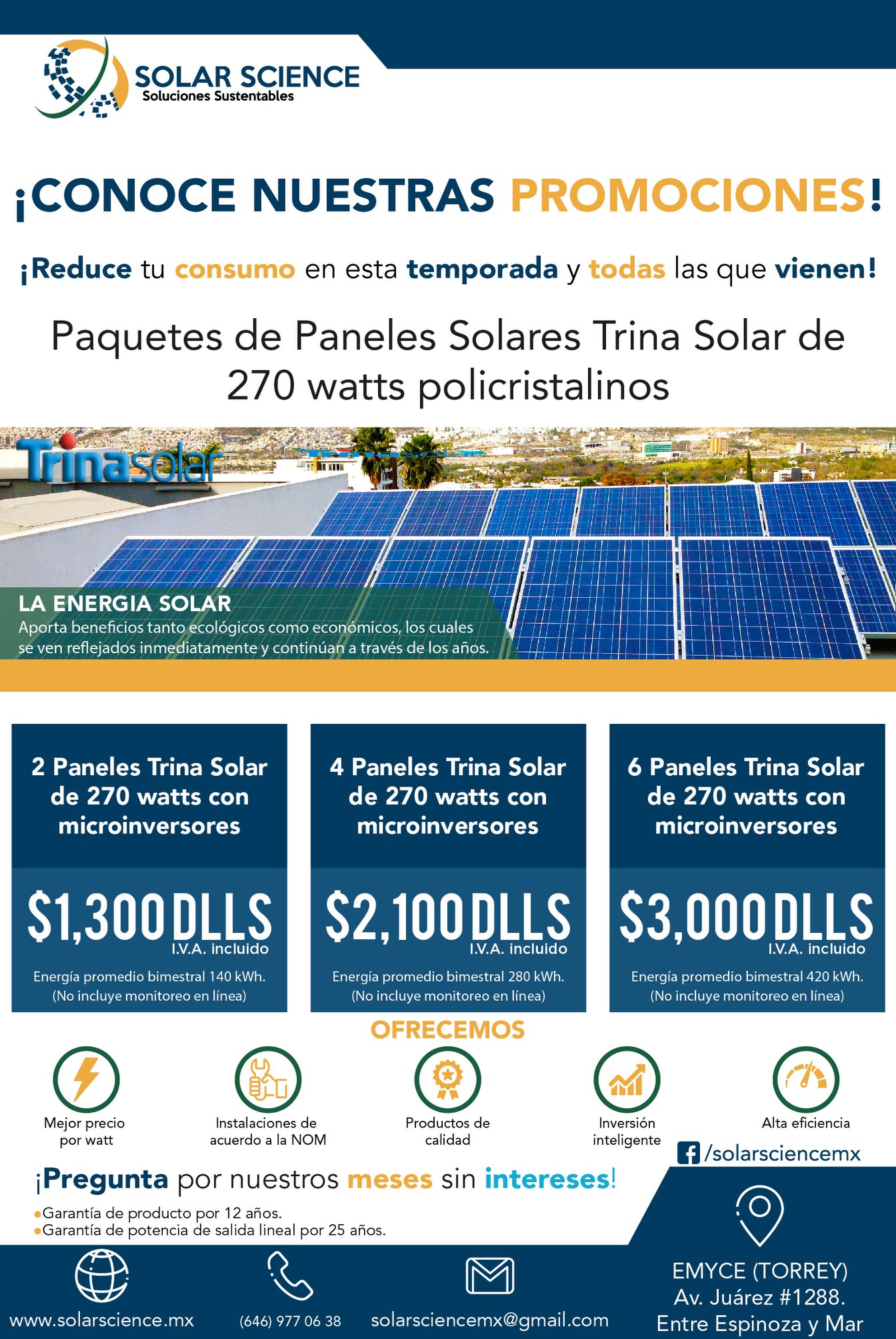 Solar Science - 🌞 ¡PROMO DE VERANO! 🌞 Comienza a ahorrar...