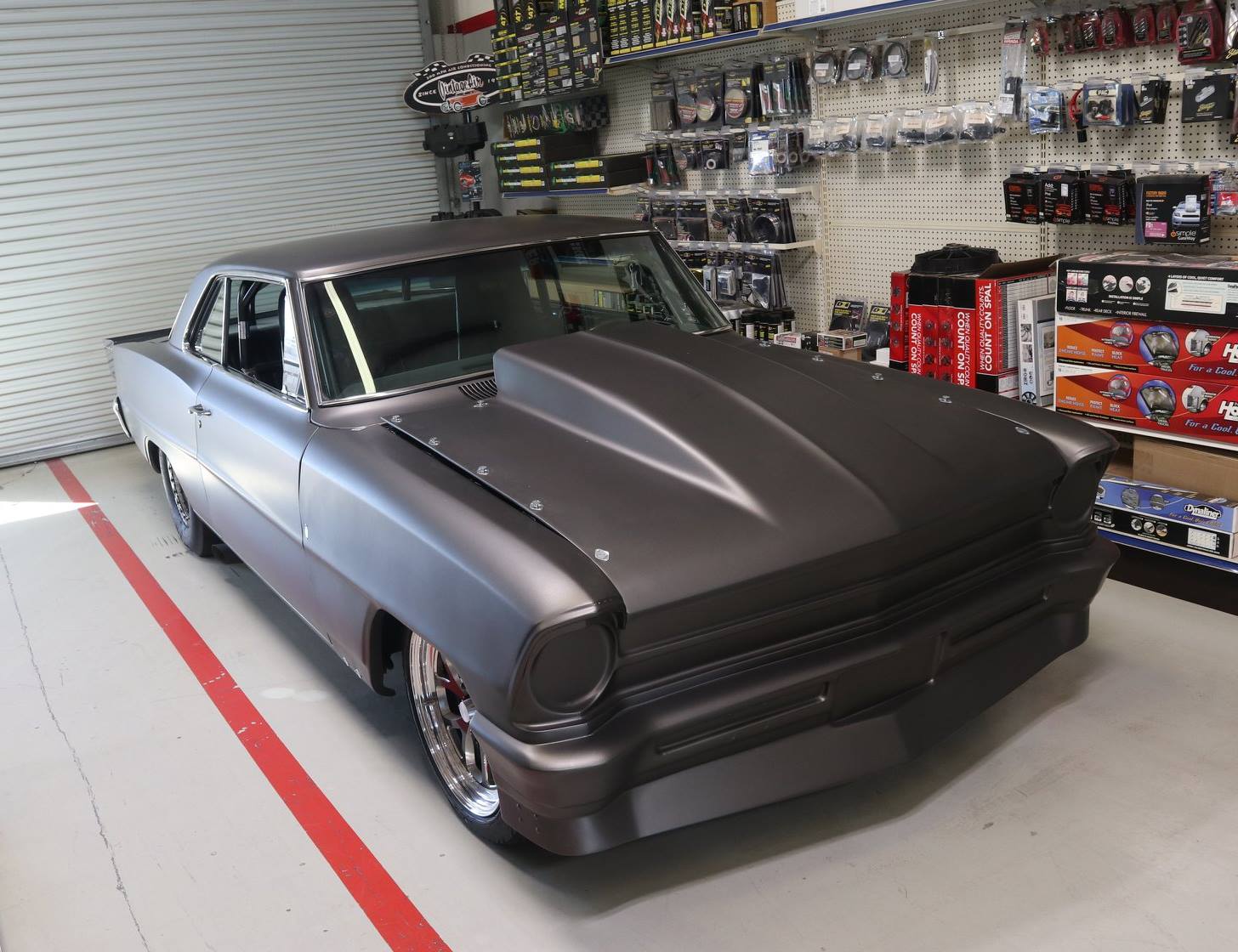 BRE Rods and Classics - Ever see a matte black racecar? Now you have ...
