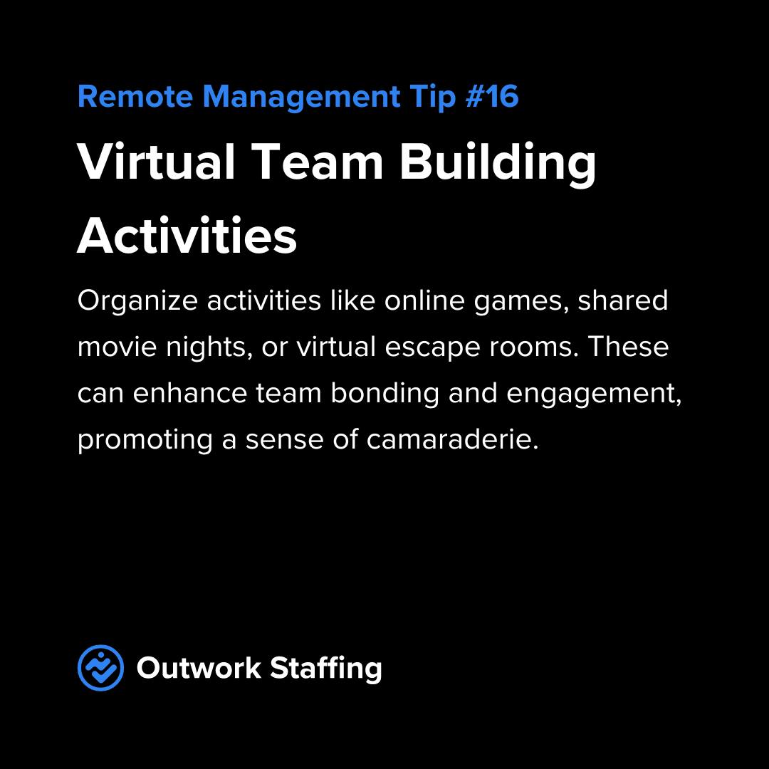 Outwork - Virtual team building activities are about more than just fun ...
