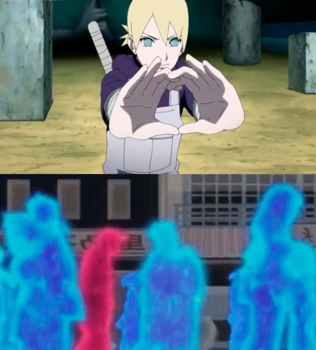Boruto Universo ☄️ | Con su nuevo jutsu, Inojin ahora mismo es el mejor ...