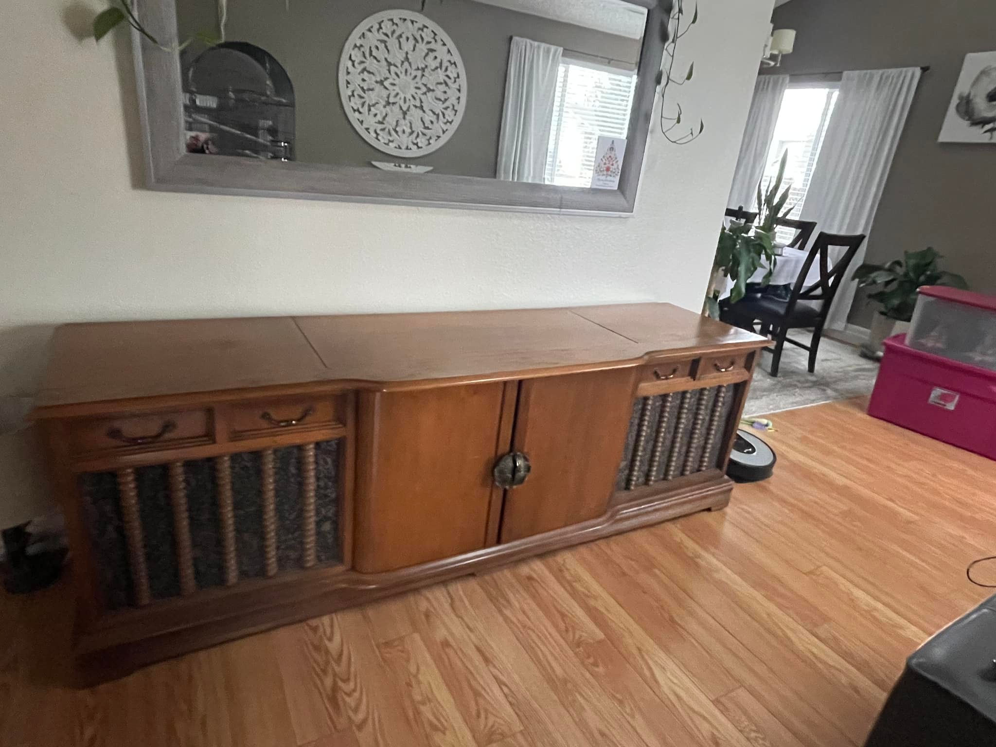 Free 1975 Curtis Mathis TV and record player console in North Denver