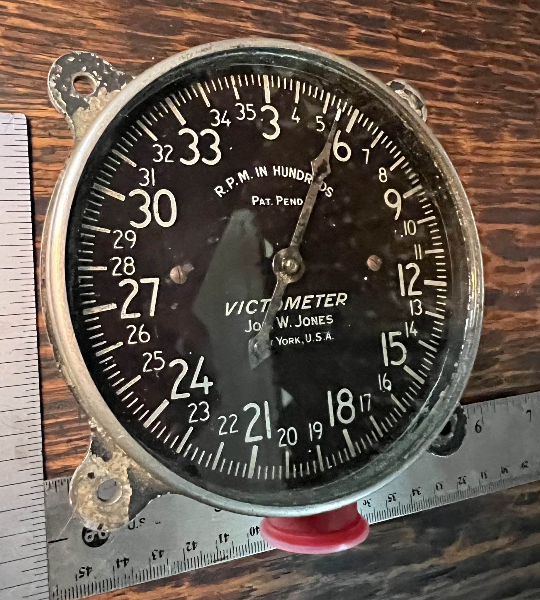 Victometer | Jos. W. Jones Aircraft Tachometer - Measuring Tools ...