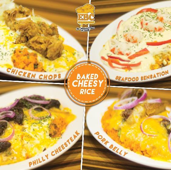 EBC - Introducing our Baked Cheesy Rice!!! Melt in your... | Facebook