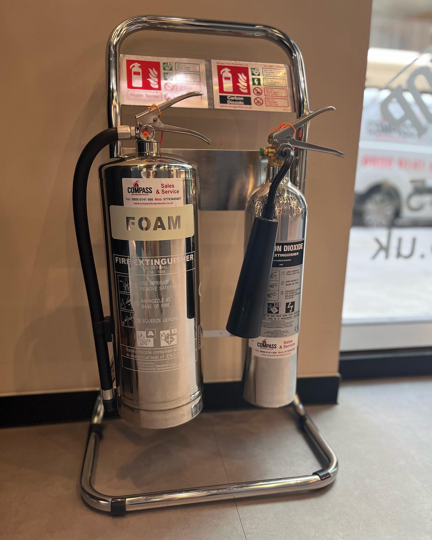 Annual fire extinguisher... - Compass Fire Protection Limited