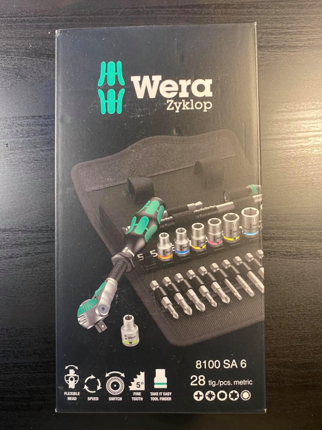 Tools Addict - Wera Zyklop 1/4 Drive 8100SA 28ชิ้น เมตริก...