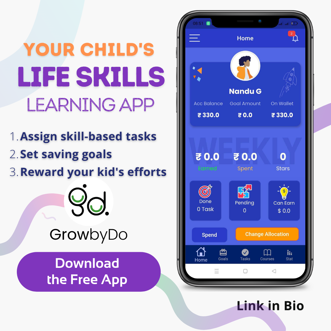 Grow BydoApp - Your Child's Life Skills Learning App....