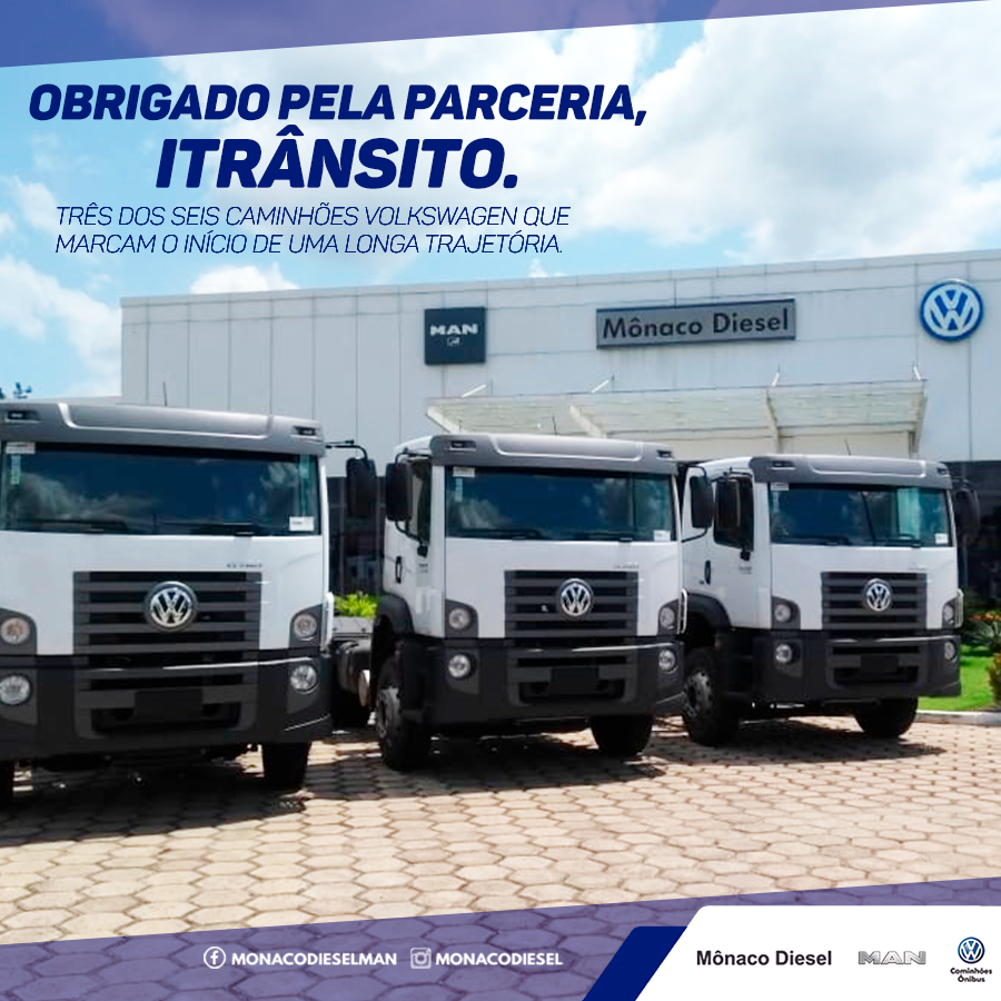Mônaco Diesel - A Mônaco Diesel acaba de fechar parceria...