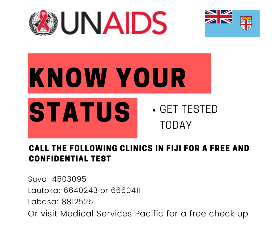 Know Your Status and Get Tested! - Medical Services Pacific
