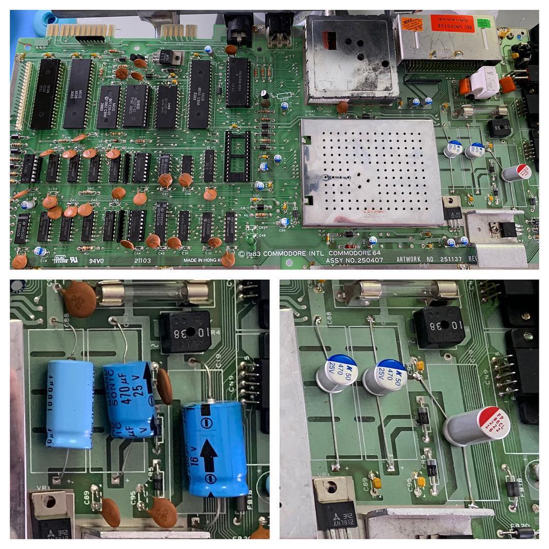Is the RF shield necessary for C64 refurbishing?