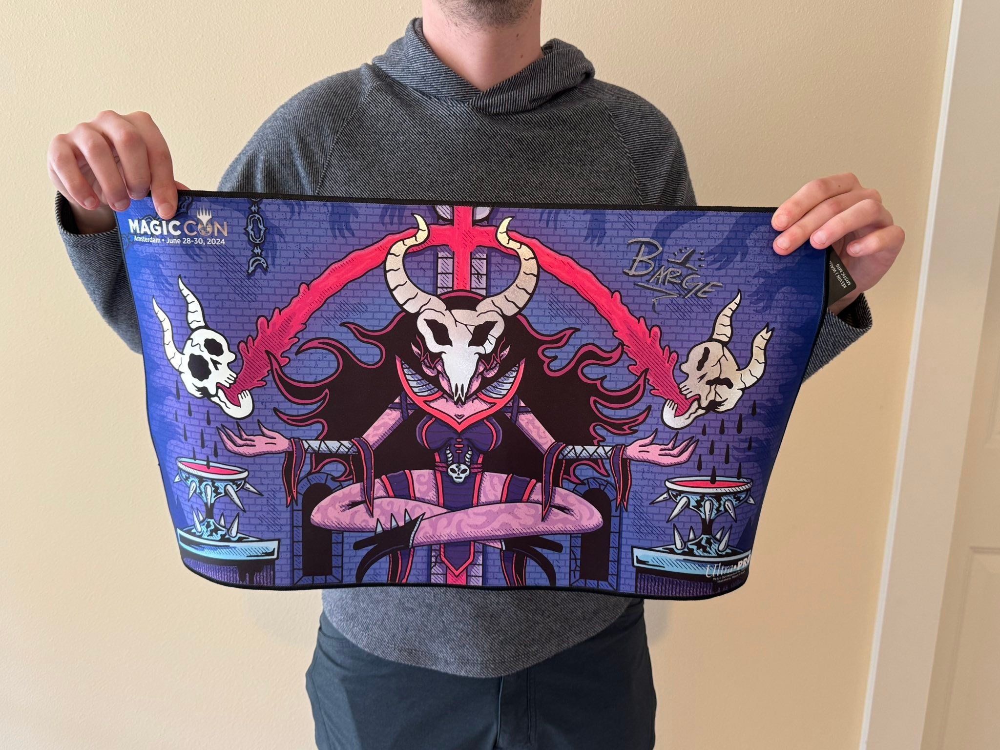 MagicCon Amsterdam exclusive playmats and sleeves for sale