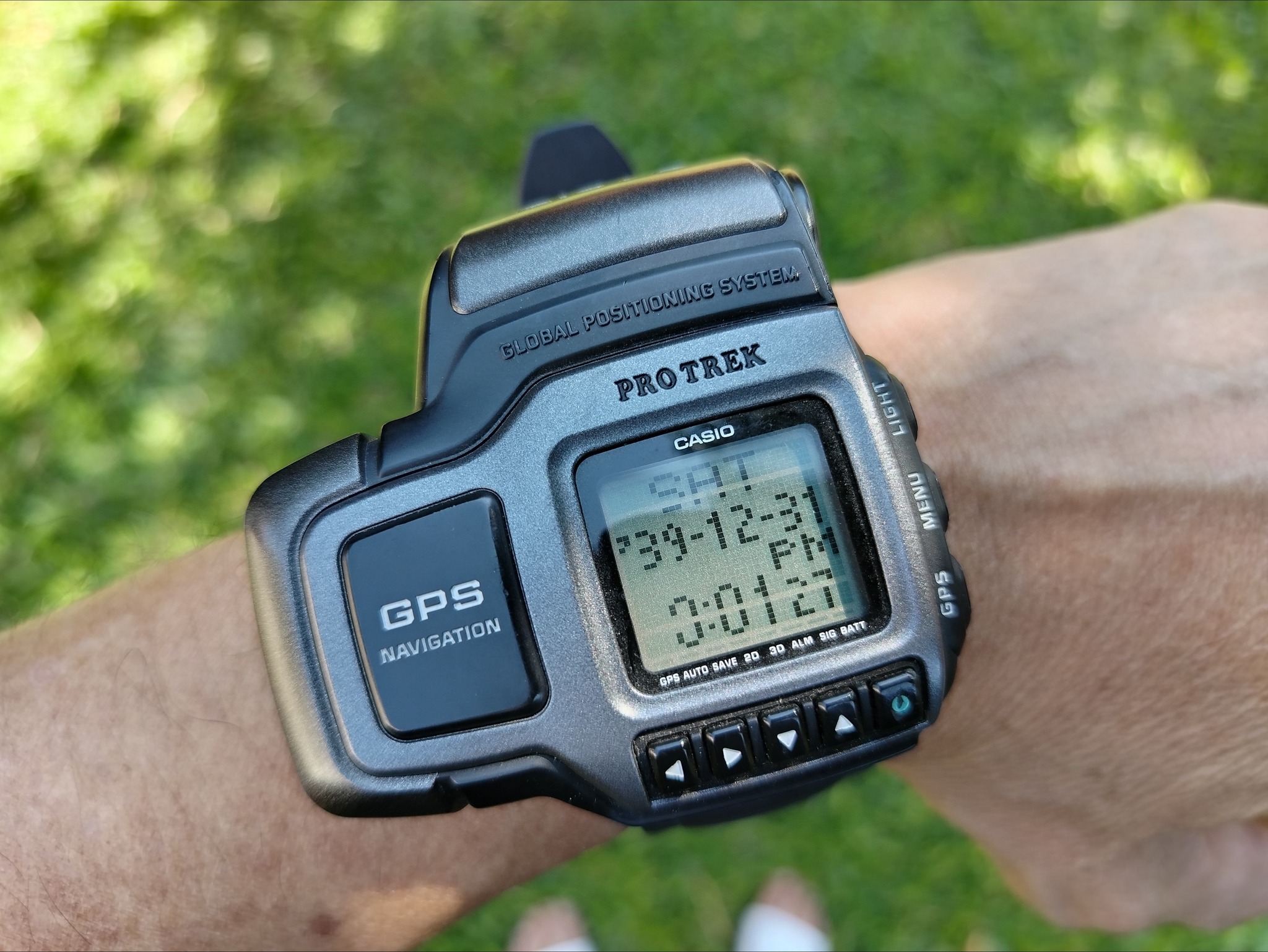 Casio Pro Trek PRT-1 Satellite Navi. El primer reloj con GPS