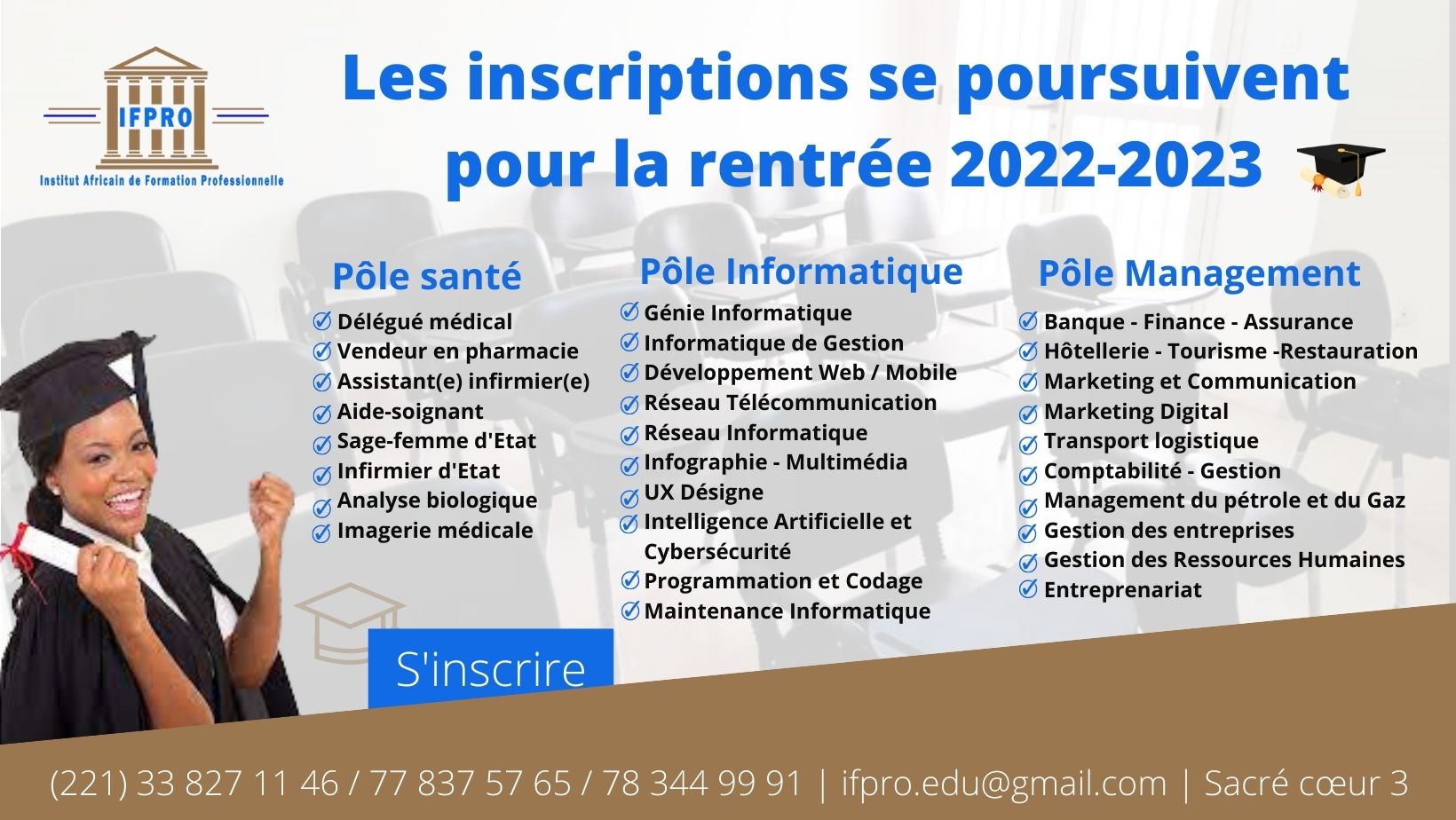 Institut Africain de Formation Professionnelle - IFPRO | Dakar