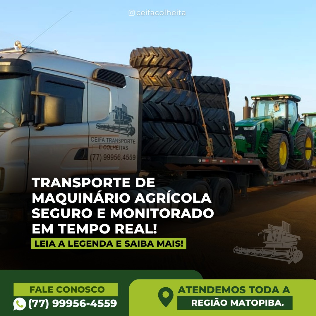Ceifa Colheita e Transportes