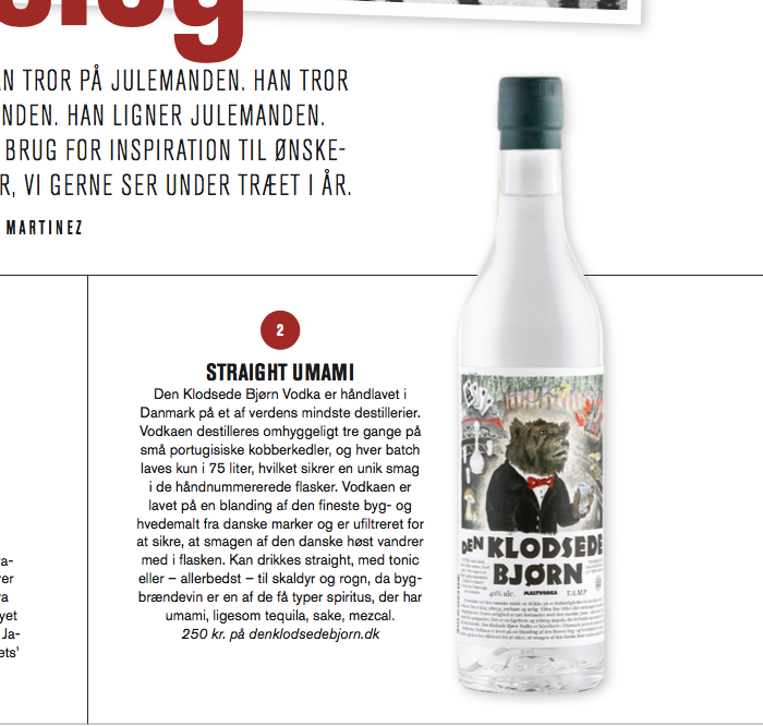 Den Klodsede Bjørn Vodka - Food & Beverage Company | Facebook - 369 Photos