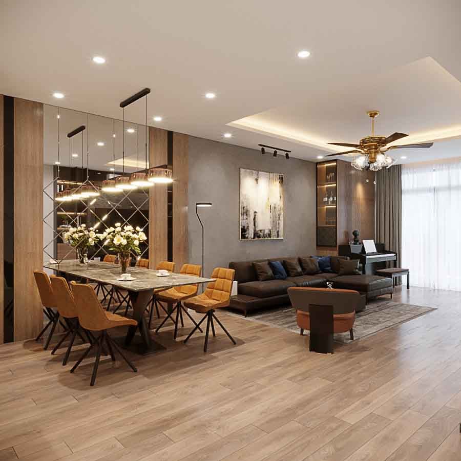 Thiết kế nội thất... - Thiết kế nội thất chung cư - Inhome