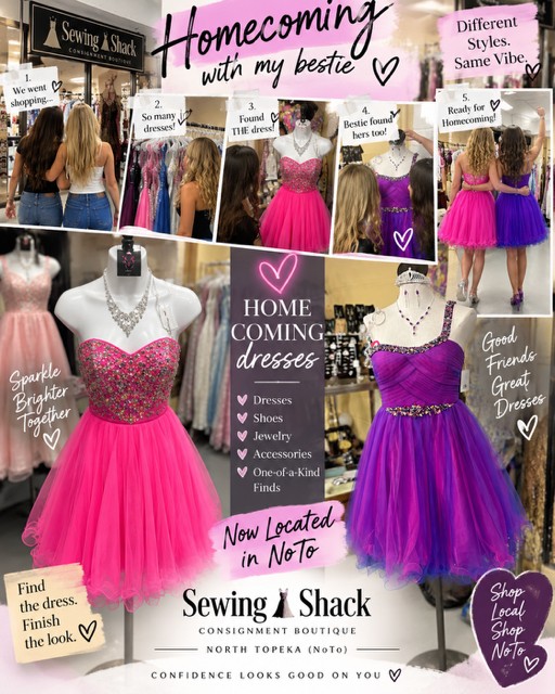 homecoming dresses topeka ks Find unique and accessories at Sewing Shack in NOTO, North Formal gowns