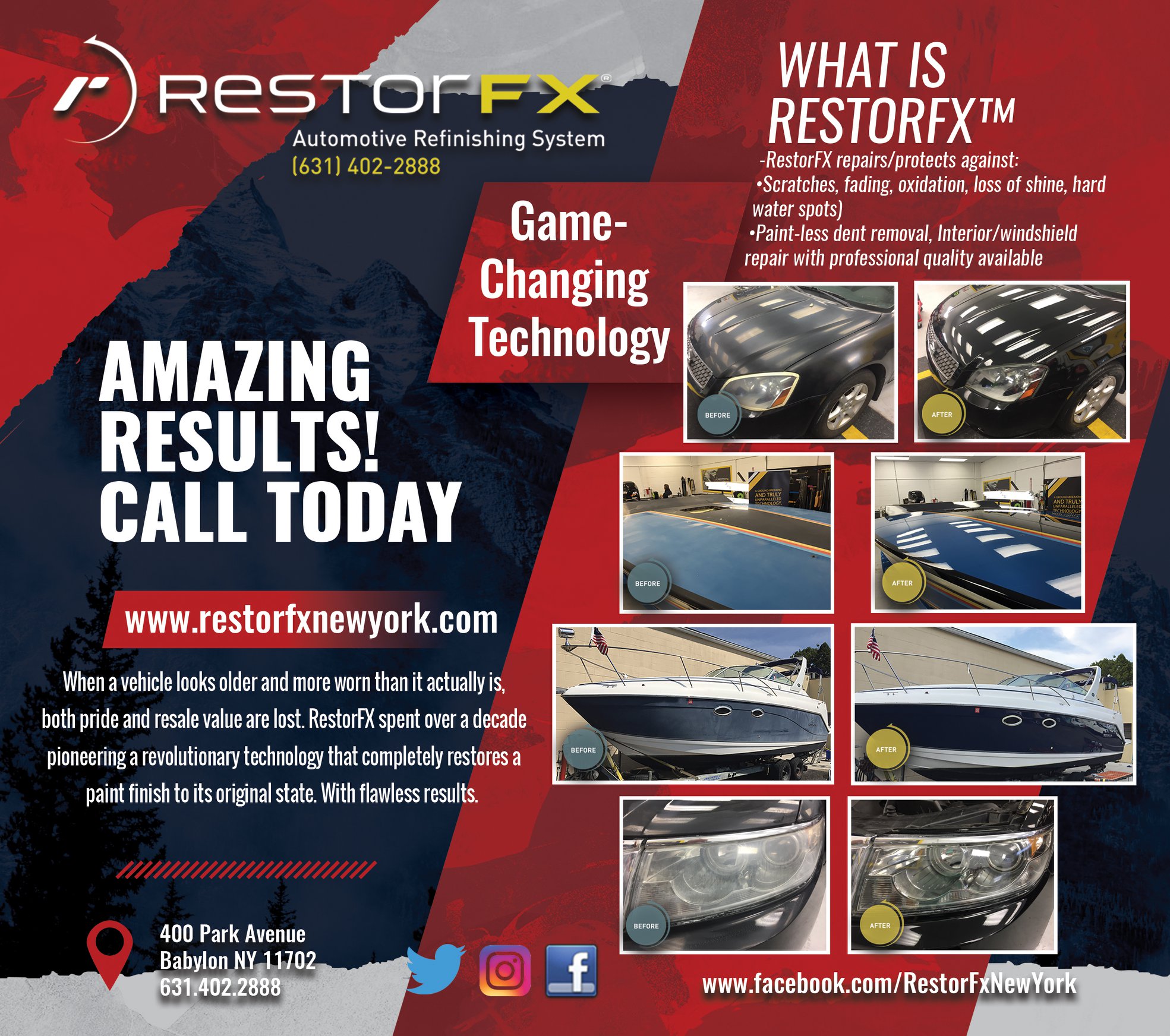 Our RestorFX Automotive Refinishing... - RestorFx New York