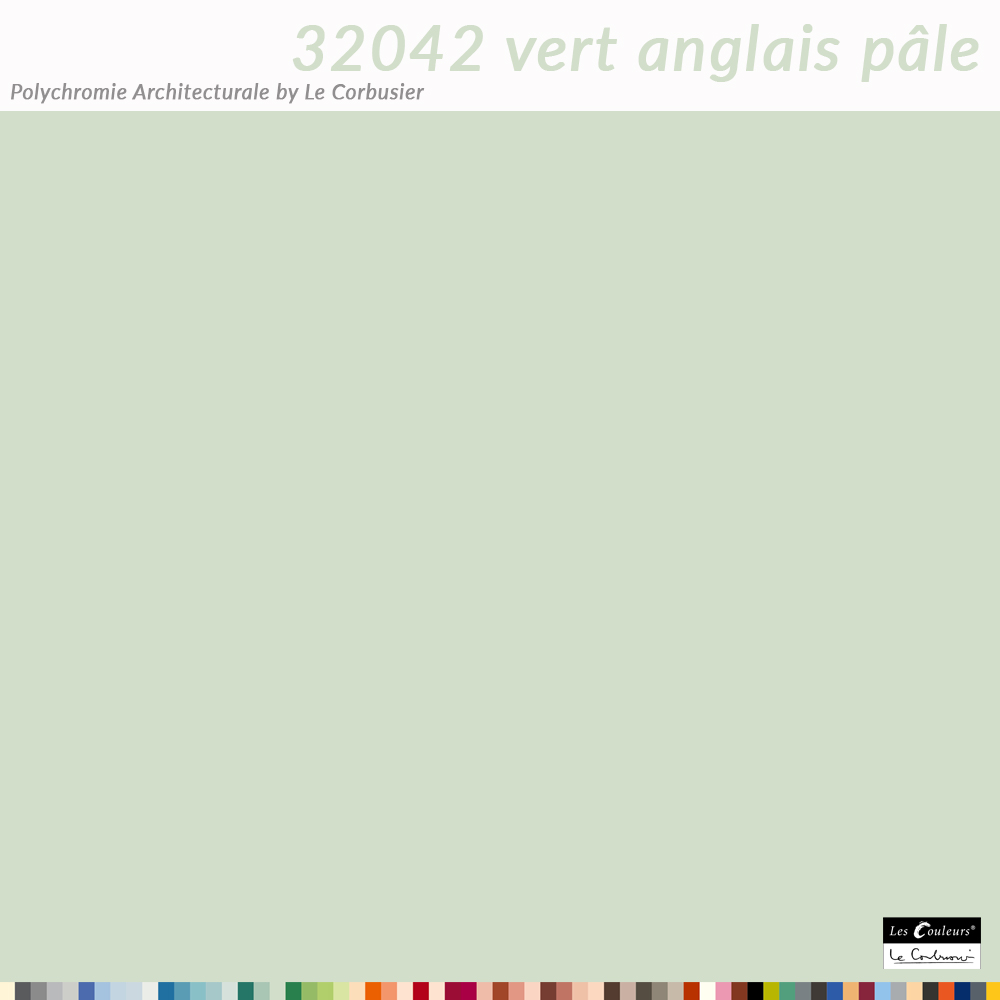 Le Corbusier´s Polychromie Architecturale 17/63⠀ ⠀ 32041 vert