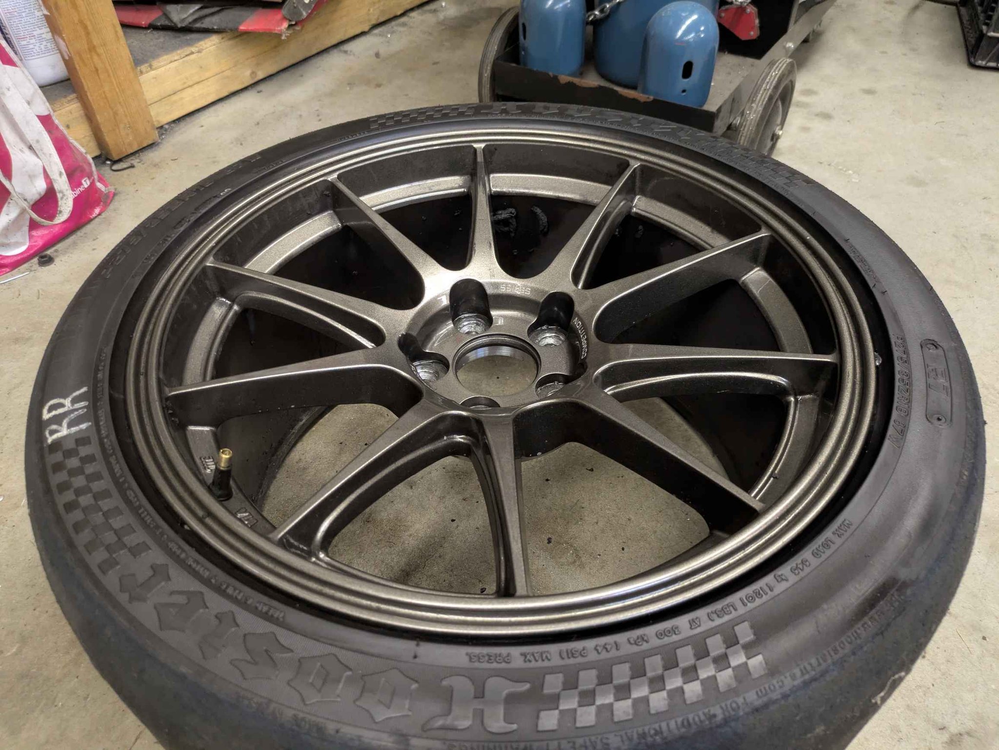 Fast fc09 18x9.5 with Hoosier tires - Car Wheels, Tires & Parts ...