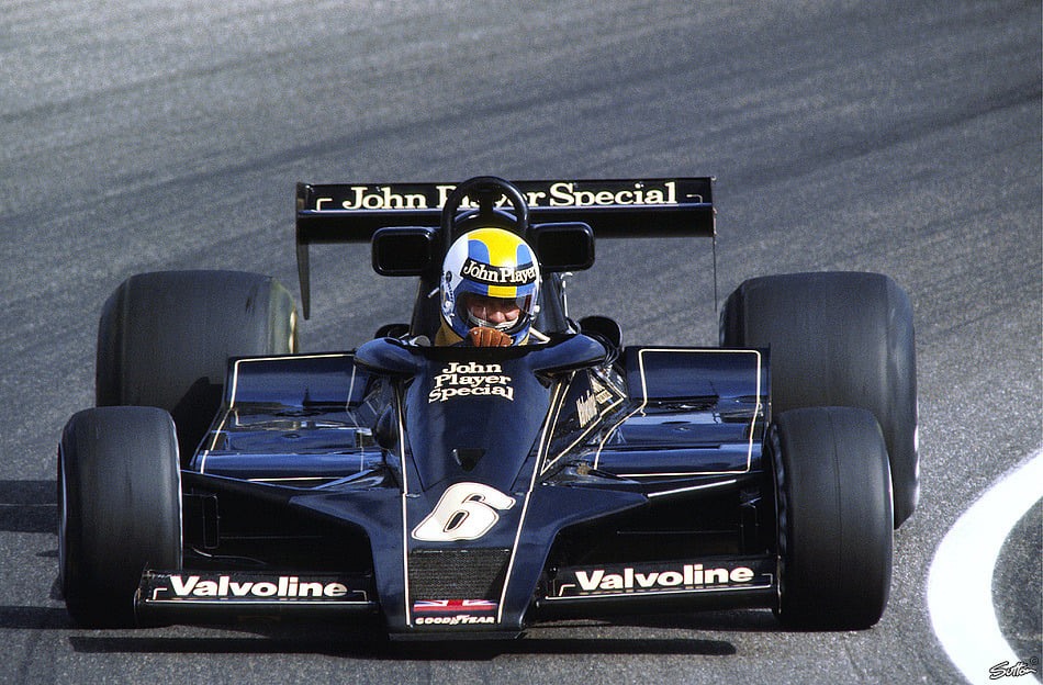 Gunnar Nilsson (Lotus 78 Ford), 1977 Dutch GP (Zandvoort)