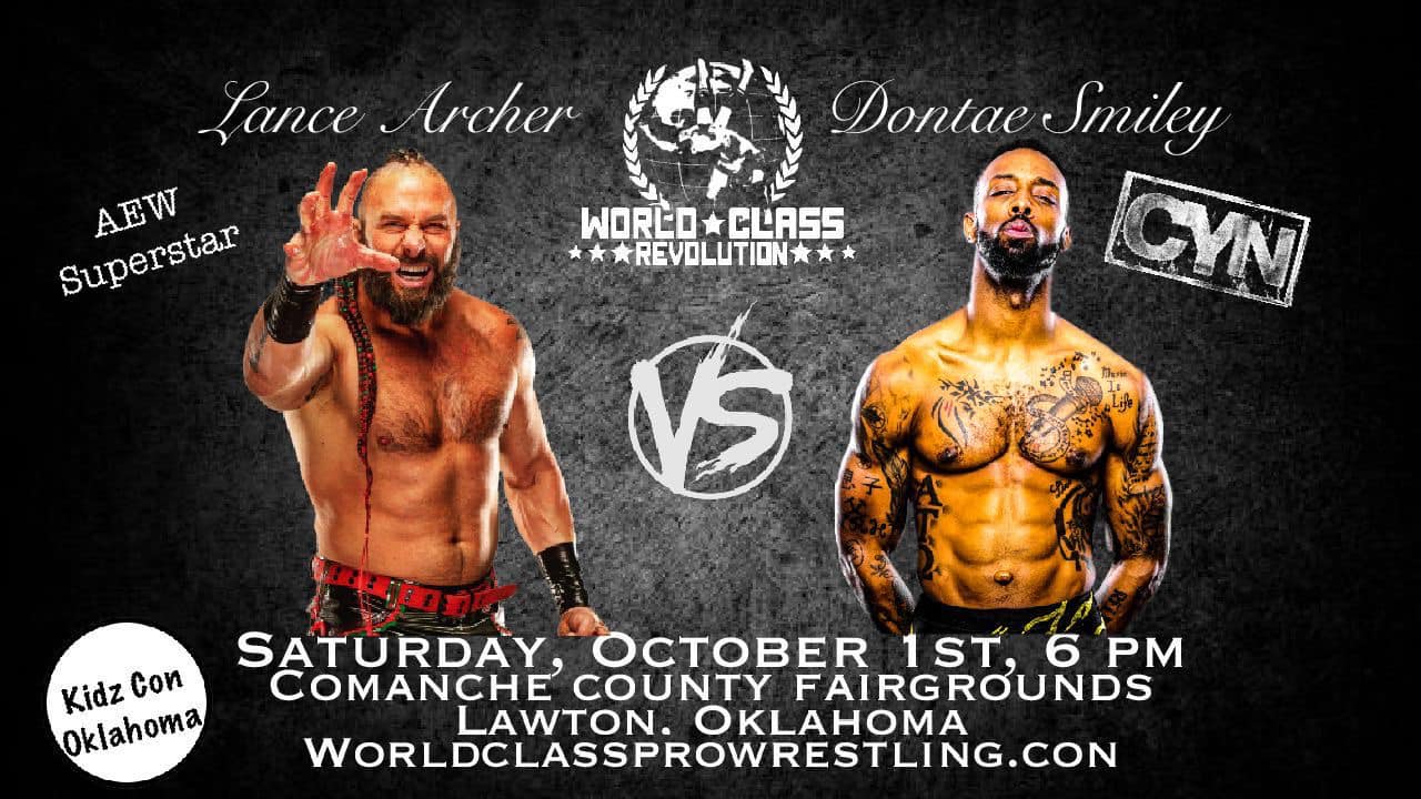 World Class Pro Wrestling - 🚨 MATCH ANNOUNCEMENT 🚨 AEW Star Lance ...