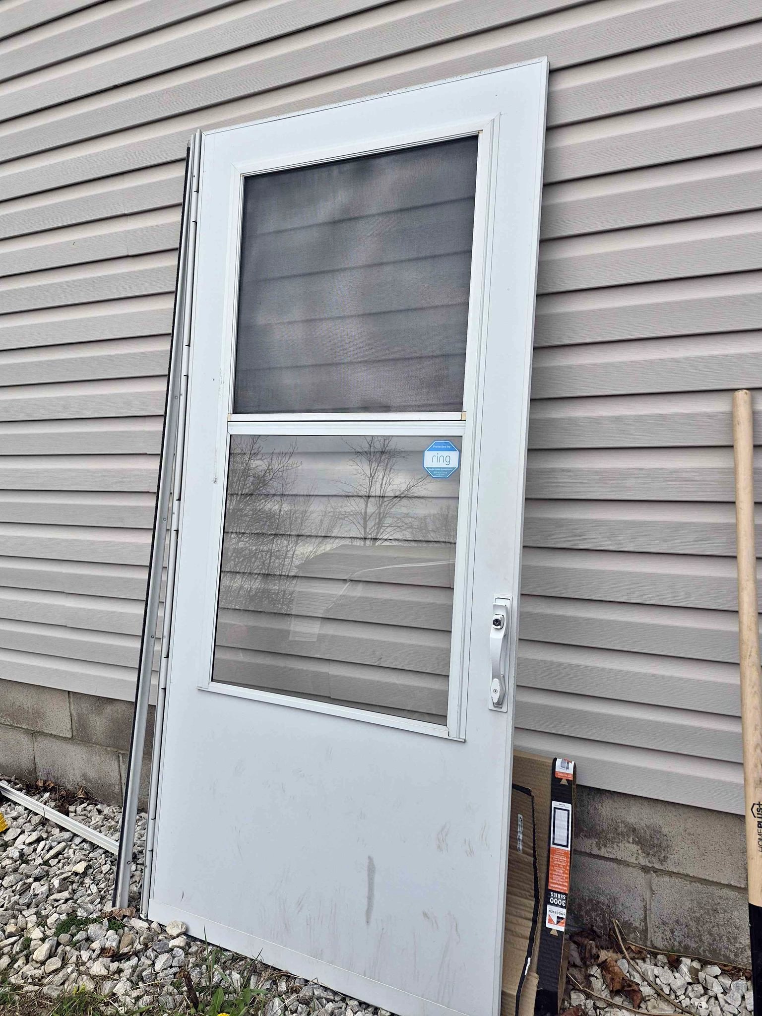 36x80 Left hand storm door - Storage Sheds - Girard, Ohio | Facebook