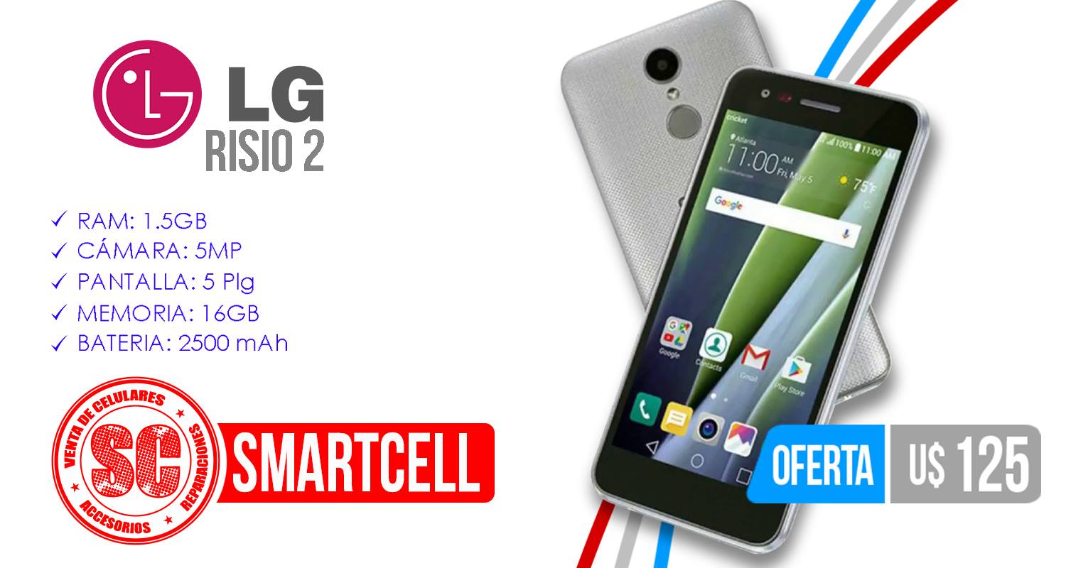 ☑️LG RISIO 2 U$125 • Diseño elegante y... - SmartCell Esteli