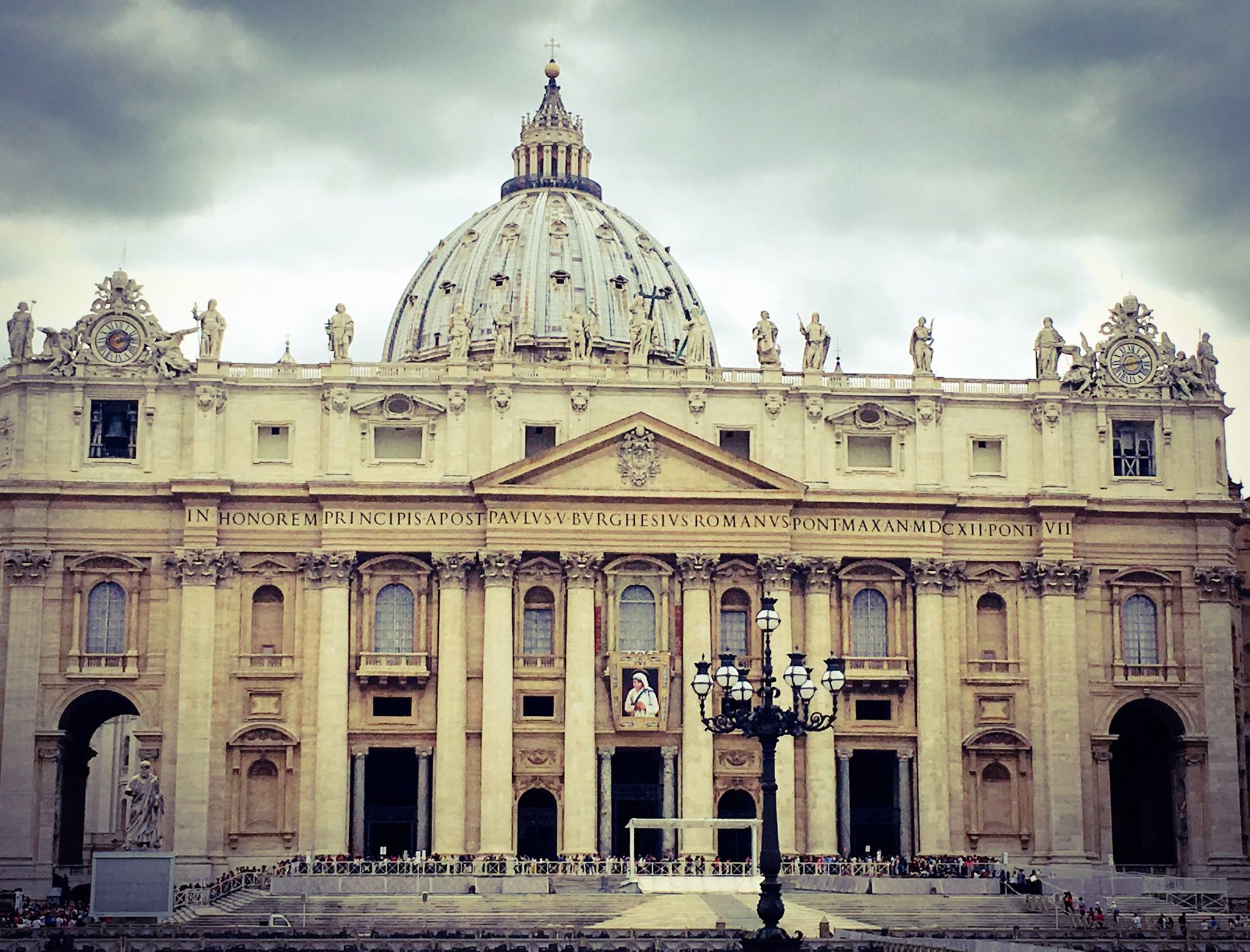 Actually, the Vatican is estimated at $30 billion, but I take her