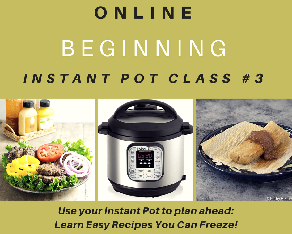 New Class: Start Cooking In Your... - Plant Based Instant Pot