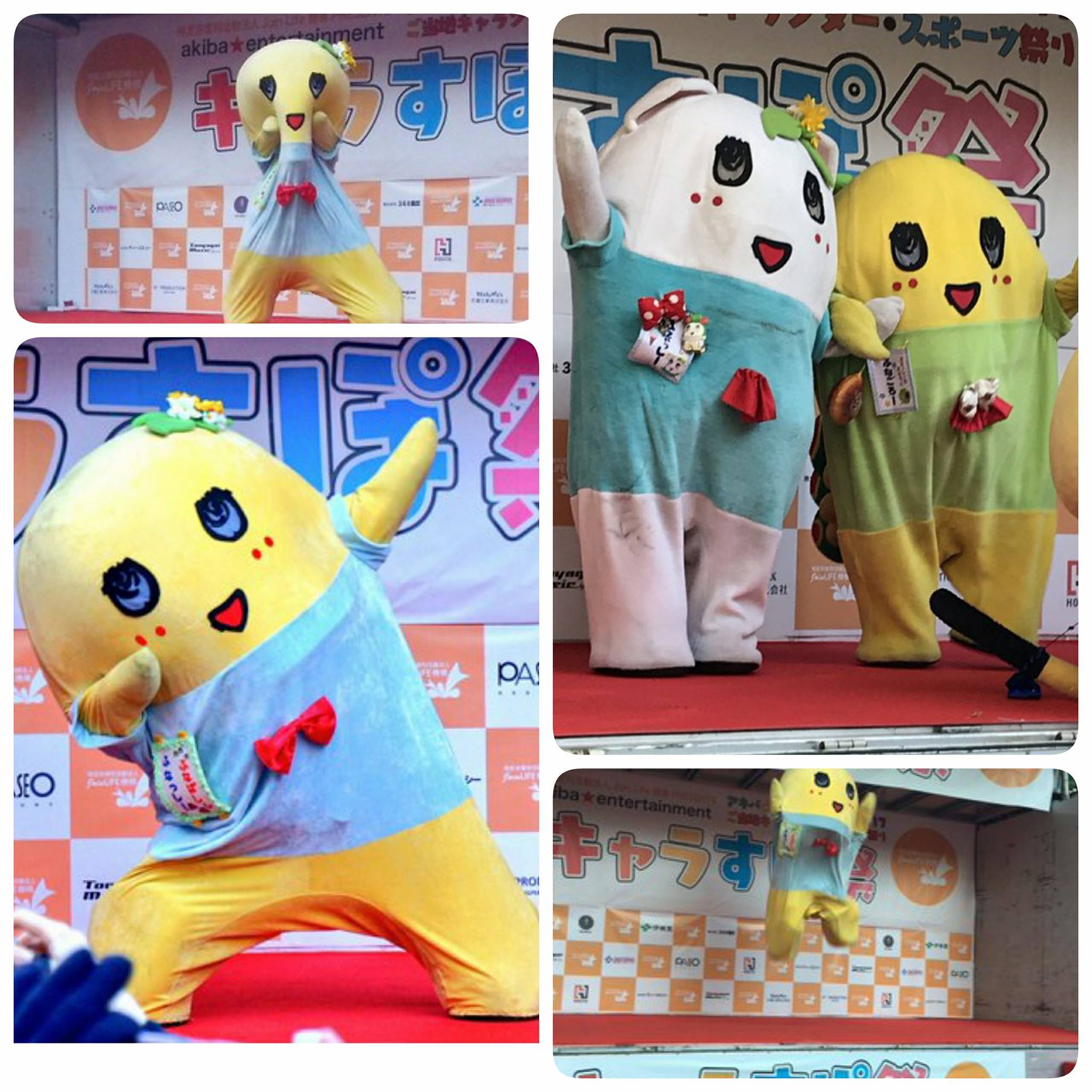 船梨精 funassyi - 12/10梨家族參加吉祥物sport祭的活動寫真梨！...