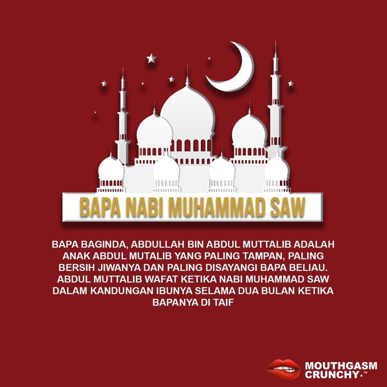 Nabi Muhammad Junjungan Ummat Membawa Mouthgasmcrunchy Facebook