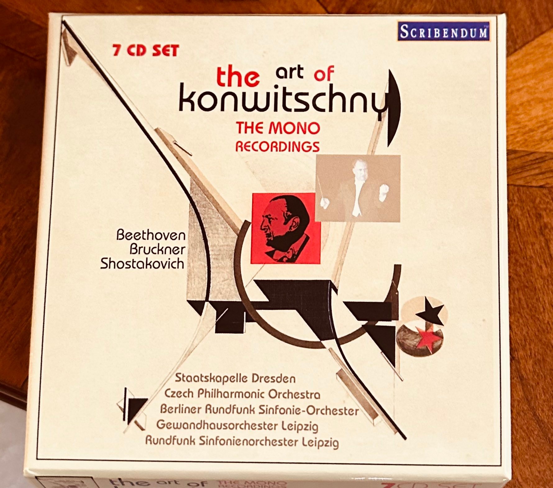 Scribendum box of classical music recordings