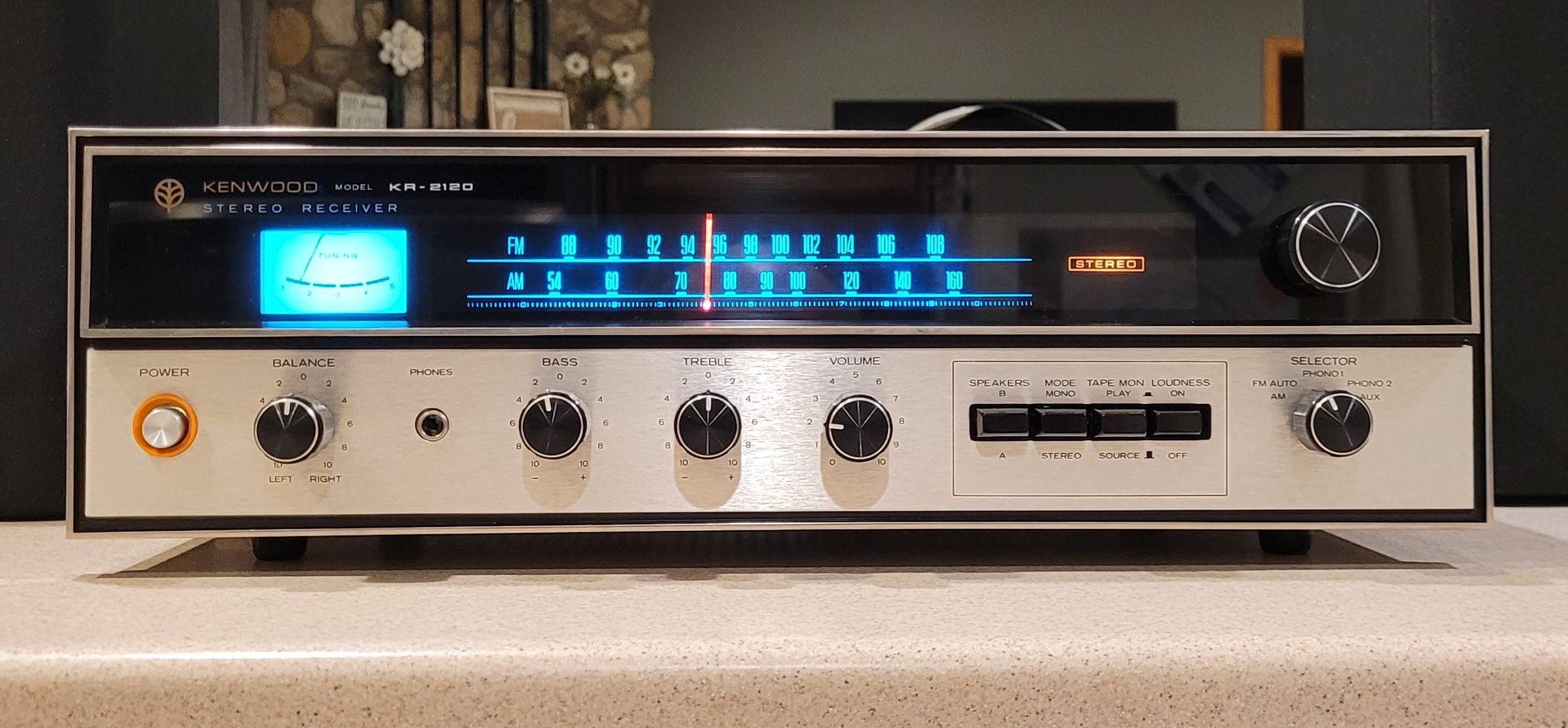 What's a fair price for a vintage Kenwood KR-2120 receiver?