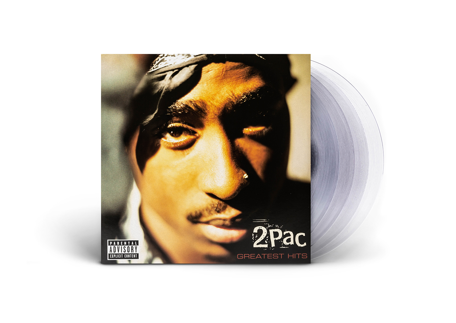 Greatest Hits clear 4LP vinyl available exclusively in the