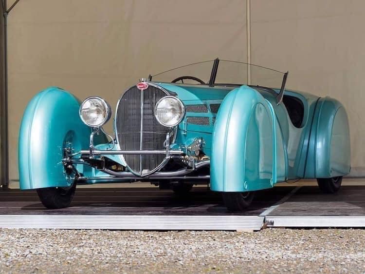 Bugatti Type 57 Roadster, a 1934 Art Deco masterpiece