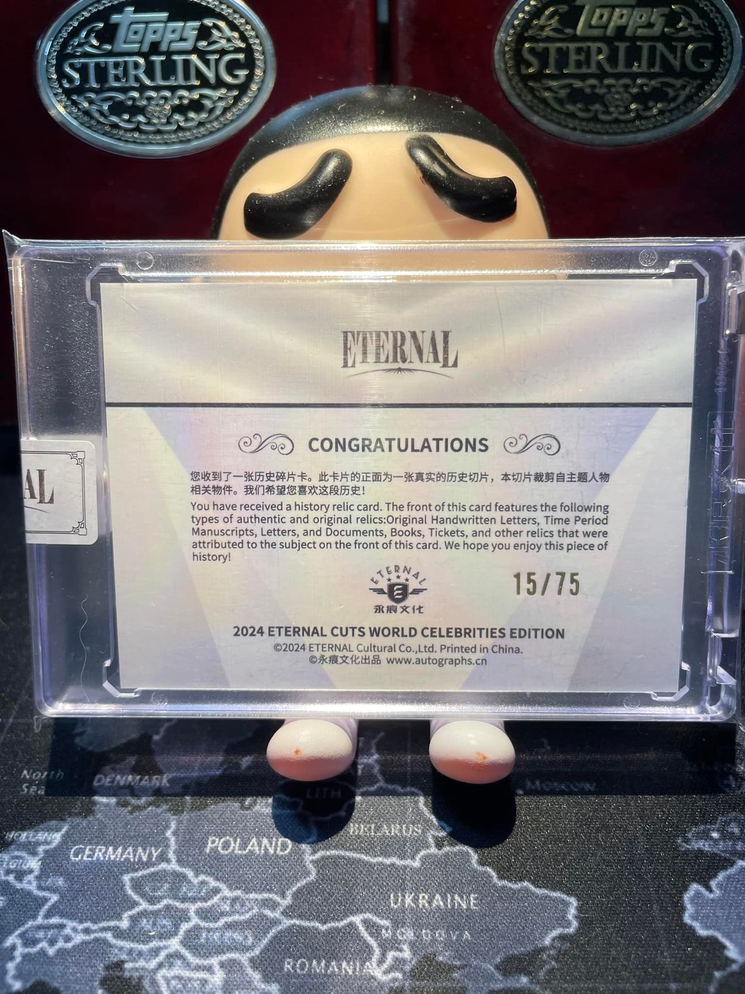 2024 Eternal Cuts アインシュタイン & テスラ レリックカード 2024